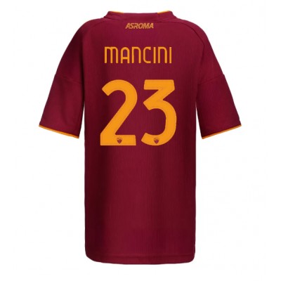 AS Roma Gianluca Mancini #23 Hjemmedrakt Dame 2025-26 Kortermet AS Roma Gianluca Mancini #23 Hjemmedrakt Dame 2025-26 Kortermet